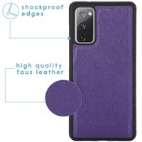 imoshion Luxe Portemonnee Samsung Galaxy S20 FE - Paars