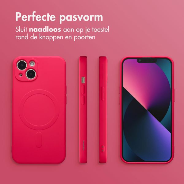 imoshion Color Backcover met MagSafe Apple iPhone 13 - Neon Pink