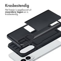 imoshion Backcover met pasjeshouder Samsung Galaxy S25 Edge - Zwart