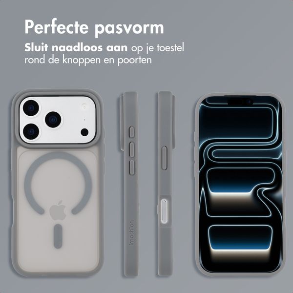 imoshion Color Guard Backcover met MagSafe Apple iPhone 17 Pro Max - Grijs