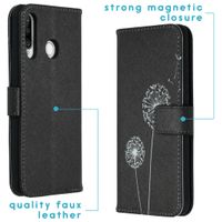 imoshion Design Softcase Bookcase Huawei P30 Lite - Dandelion
