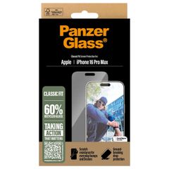 PanzerGlass Anti-Bacterial Screenprotector Apple iPhone 16 Pro Max