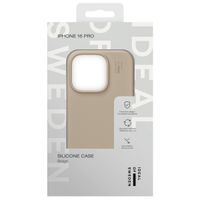 iDeal of Sweden Silicone Case Apple iPhone 16 Pro - Beige