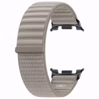 Samsung Originele Fabric Band Samsung Galaxy Watch 9 (40/44mm) / Watch 8 (40/44mm) / Classic (46mm) - Maat M/L - Cream