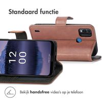 imoshion Luxe Bookcase Nokia G11 Plus - Bruin