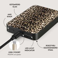 Burga Magnetic Powerbank 5.000 mAh - Geschikt voor MagSafe en Qi2 - Player / Gunmetal