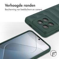 imoshion EasyGrip Backcover Xiaomi 14 Pro - Donkergroen