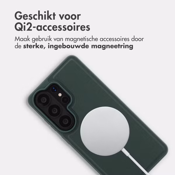 Accezz Edge Backcover met MagSafe Samsung Galaxy S26 Ultra - Groen