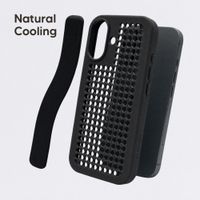 Callbuddy Hoesje met Strap Apple iPhone 17 - Epic Black