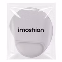 imoshion Ergonomische muismat - Muismat met polssteun - 30 x 25 cm - Grijs