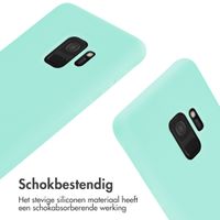 imoshion Siliconen hoesje met koord Samsung Galaxy S9 - Mintgroen