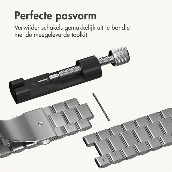 imoshion Stalen bandje Apple Watch | 38/40/41/42 mm - Zilver