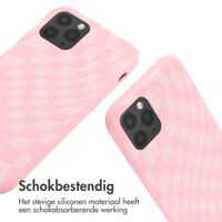 imoshion Siliconen design hoesje met koord iPhone 11 Pro - Retro Pink