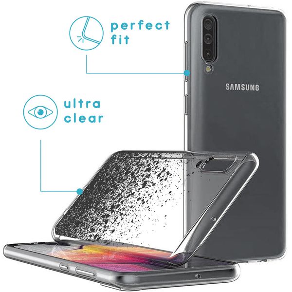 imoshion Design hoesje Samsung Galaxy A50 / A30s - Spetters - Zwart