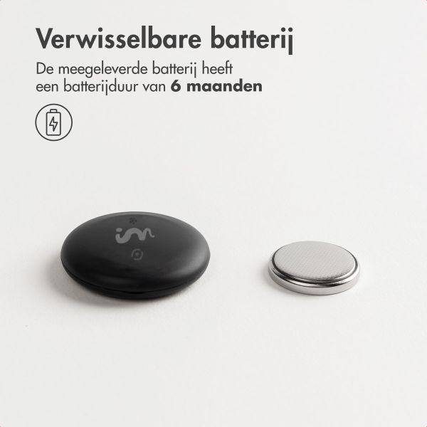 imoshion Wireless Tag - Bluetooth Tracker voor Android - 2 pack - Zwart
