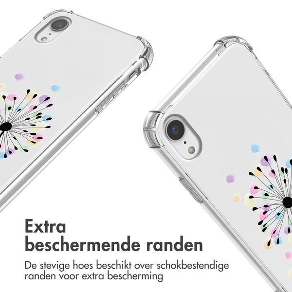 imoshion Design hoesje met koord Apple iPhone Xr - Sandstone Dandelion