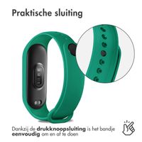 imoshion Siliconen bandje Xiaomi Mi Band 7 - Donkergroen