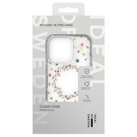 iDeal of Sweden Clear Case iPhone 16 Pro Max - Petite Floral