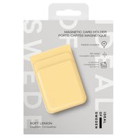 iDeal of Sweden MagSafe / Magnetic Card Holder - Soft Lemon