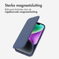 imoshion Transparante Bookcase met MagSafe Apple iPhone 14 / 13 - Blauw