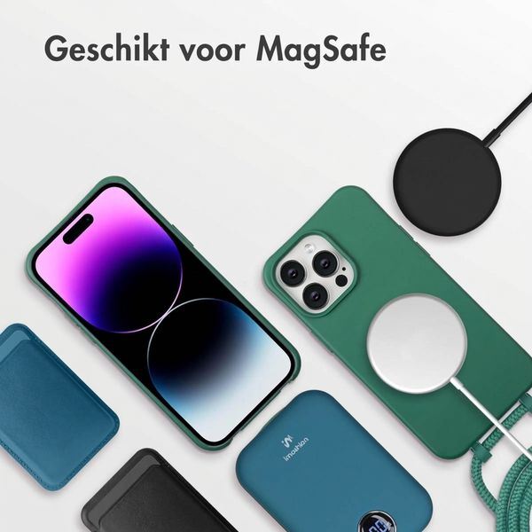 imoshion Color Backcover met afneembaar koord met MagSafe Apple iPhone 14 Pro Max - Donkergroen