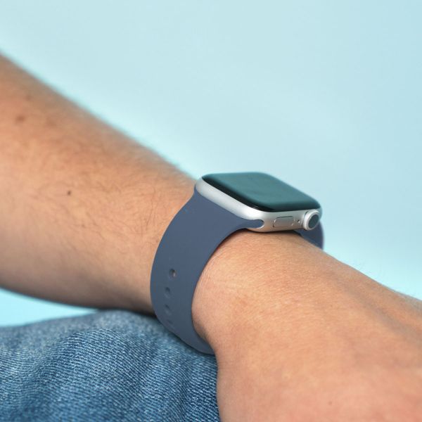 imoshion Siliconen bandje Multipack voor Fitbit Versa 4 / 3 / Sense (2) - Zwart / Groen / Blauw