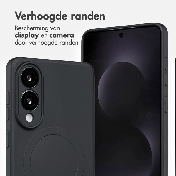 imoshion Color Backcover met MagSafe Samsung Galaxy S25 Edge - Zwart