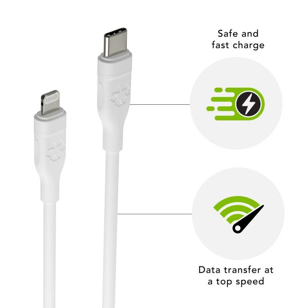 dbramante1928 re-charge - Oplaadkabel - USB-C naar Lightning - 1,2 meter - Wit