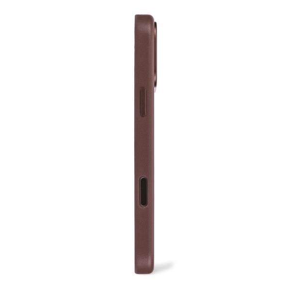 Decoded Leather Backcover MagSafe Apple iPhone 17 Pro Max - Chocolate Brown