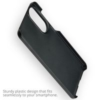 Ontwerp je eigen hardcase hoesje Samsung Galaxy S25 Edge - Zwart