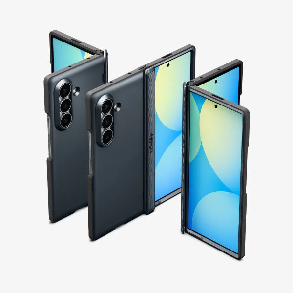 Spigen Slim Armor Pro Backcover Samsung Galaxy Z Fold 8 Ultra - Metal Slate