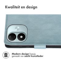 imoshion Luxe Bookcase Xiaomi Redmi Note 17 (5G) - Lichtblauw