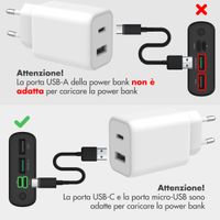 imoshion Powerbank 27.000 mAh - Quick Charge en Power Delivery - Zwart