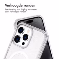 imoshion Sparkle Backcover met MagSafe Apple iPhone 15 Pro - Glitter Transparant