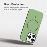 imoshion Colour Back Cover with Thin MagSafe Ring Apple iPhone 16 Pro - Dark Green