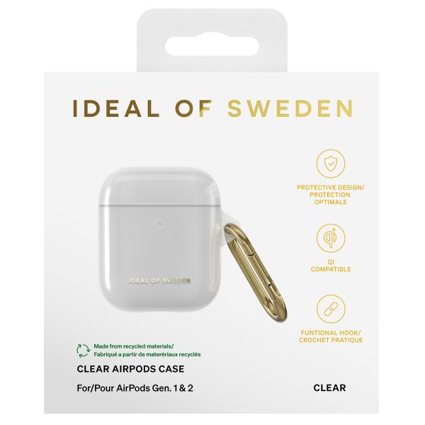 iDeal of Sweden Clear Case Apple AirPods 1 / 2 - Clear