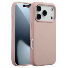 Accezz Liquid Silicone Backcover met MagSafe Apple iPhone 17 Pro - Roze