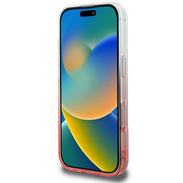 Guess MagSafe IML Glitter Gradient Case Apple iPhone 16 Pro Max - Pink