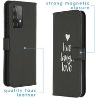 imoshion Design Softcase Bookcase Samsung Galaxy A52(s) (5G/4G)