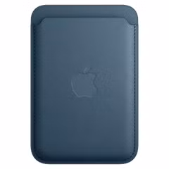 Apple FineWoven Wallet MagSafe met 'Zoek-mijn' functie - Pacific Blue