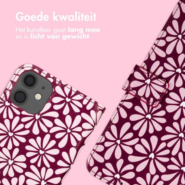 imoshion Design Bookcase Apple iPhone 11 - Bloom Love Blush