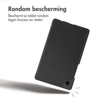 imoshion Trifold Bookcase Samsung Galaxy Tab A11 / A9 8.7 inch - Zwart