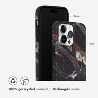 Selencia Aurora Fashion Backcover Apple iPhone 14 Pro Max - Onyx Black Marble