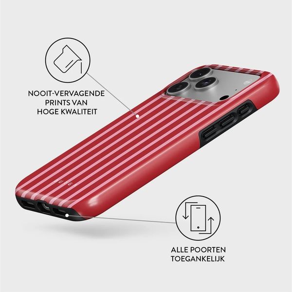 Burga Tough Backcover MagSafe Apple iPhone 17 Pro Max - Strawberry Jam