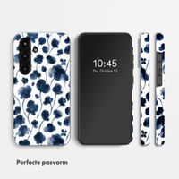 Selencia Vivid Backcover met MagSafe Samsung Galaxy S25 - Midnight Blossom
