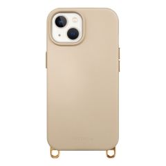 Selencia Rivièra MagSafe Backcover met afneembare haakjes Apple iPhone 15 - Milky Latte