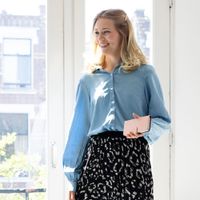 Selencia Echt Leren Bookcase Samsung Galaxy A42 - Dusty Pink