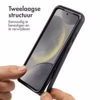 imoshion 360° Full Protective Case Samsung Galaxy S25 - Zwart