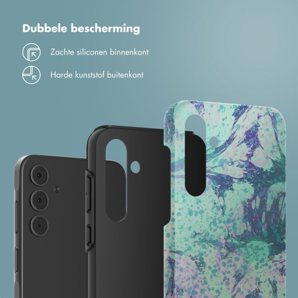 Selencia Vivid Backcover Samsung Galaxy A55 - Fresh Paint Green