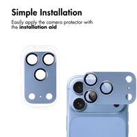 imoshion Camera Protector Glass 2-pack Apple iPhone 18 Pro / 17 Pro - Light Blue